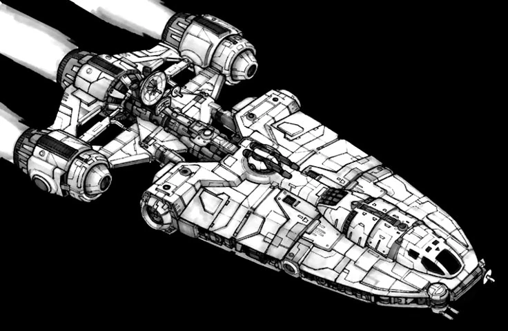 Corellian Engineering Corporation YG-4210 Used Starship